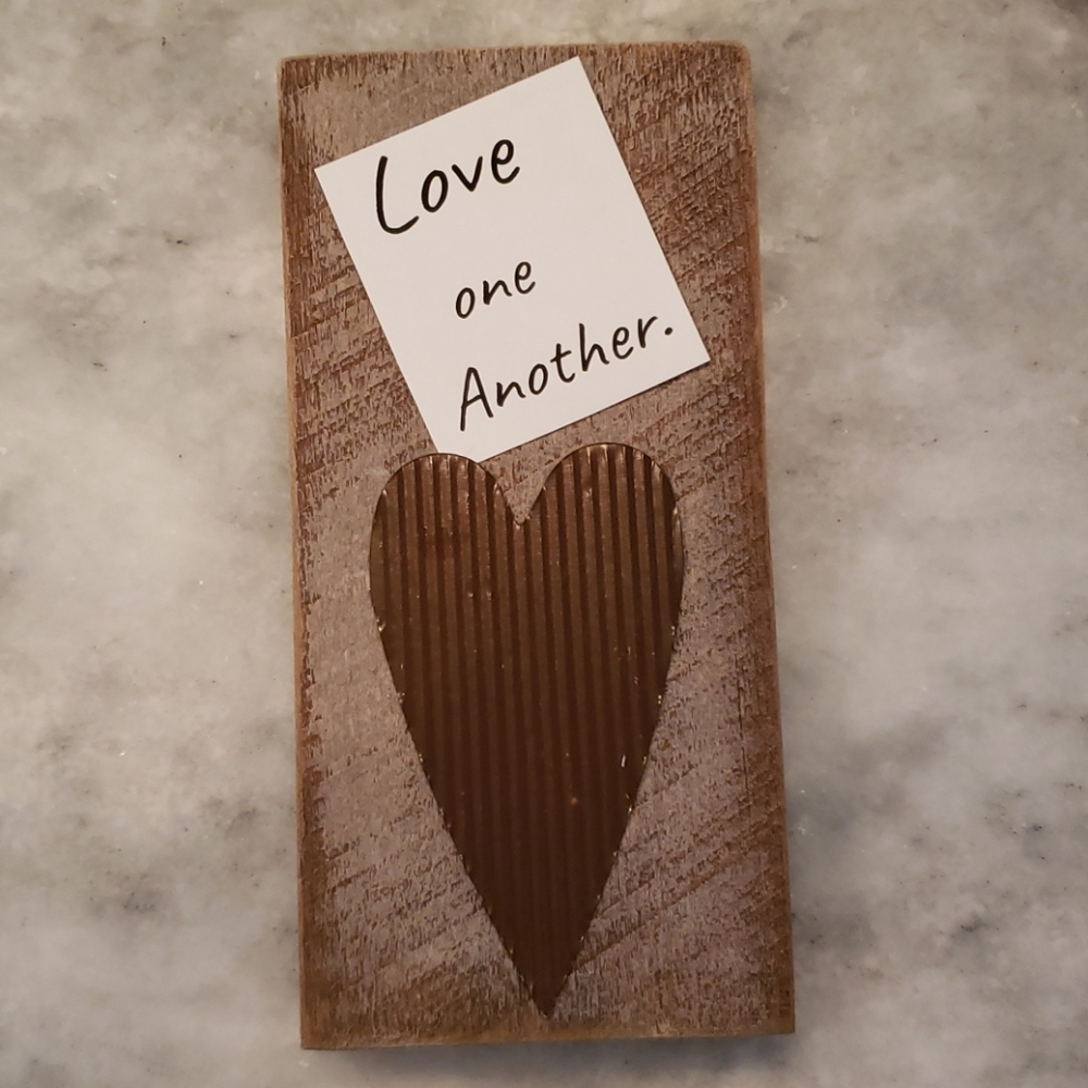 Handmade Barnwood Plaque